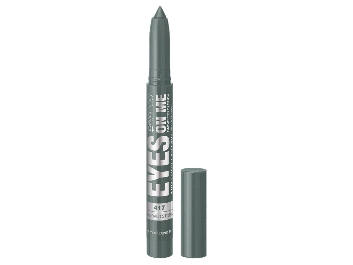 Bellaoggi eyes on me ombretto stick, colore n° 417 emerald storm