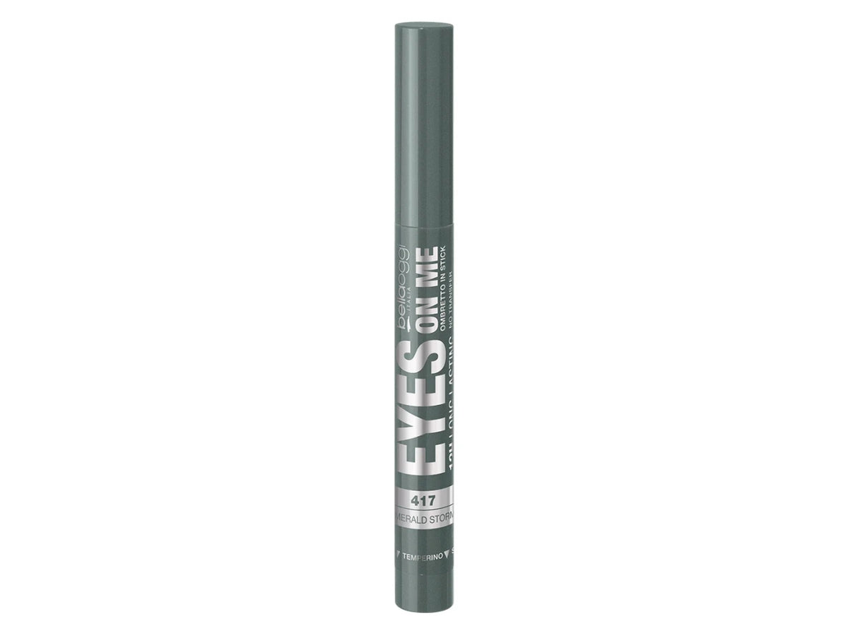 Bellaoggi eyes on me ombretto stick, colore n° 417 emerald storm