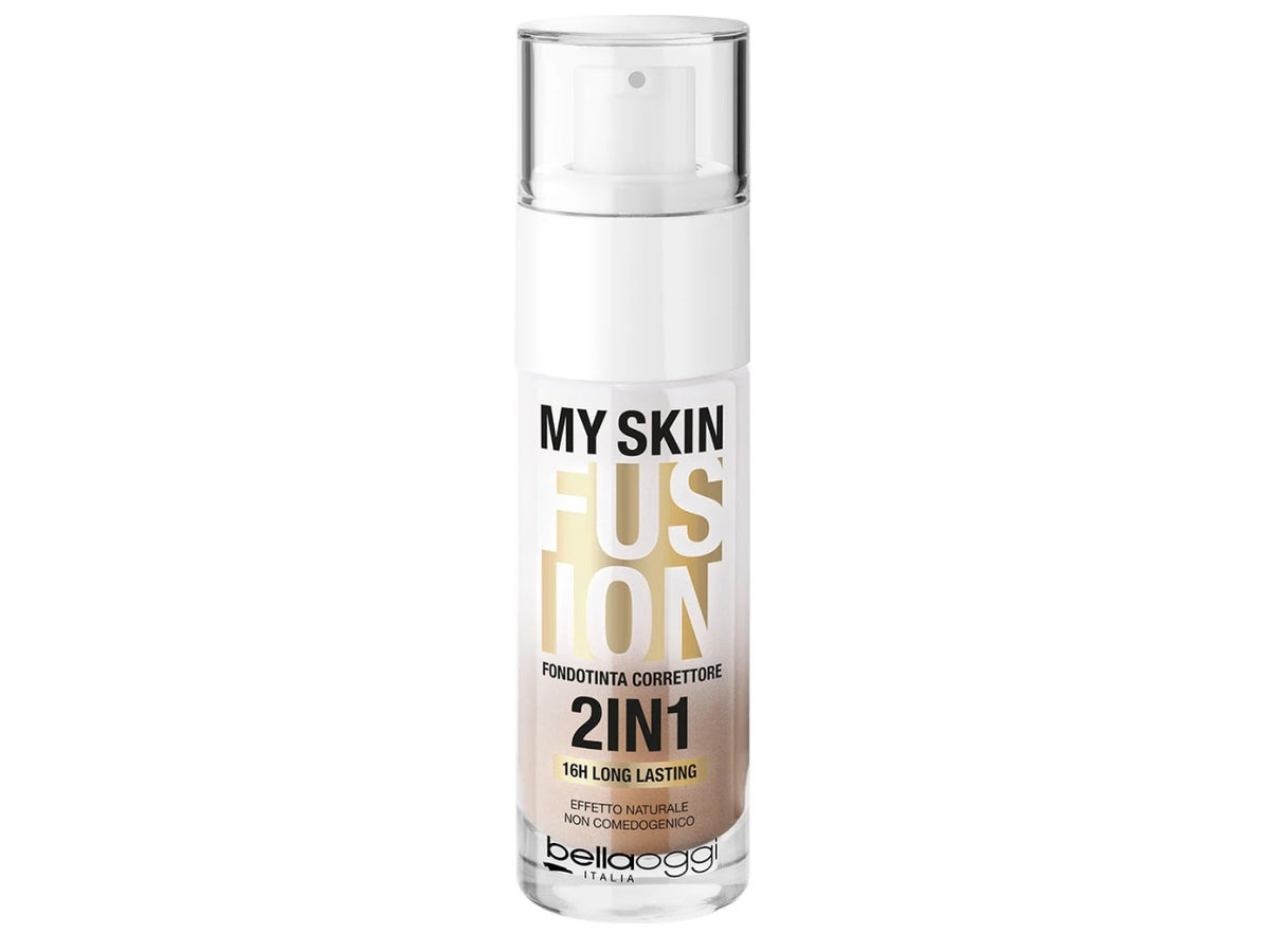 Bellaoggi my skin fusion foundcealer, fondotinta correttore n° 04W warm neutral