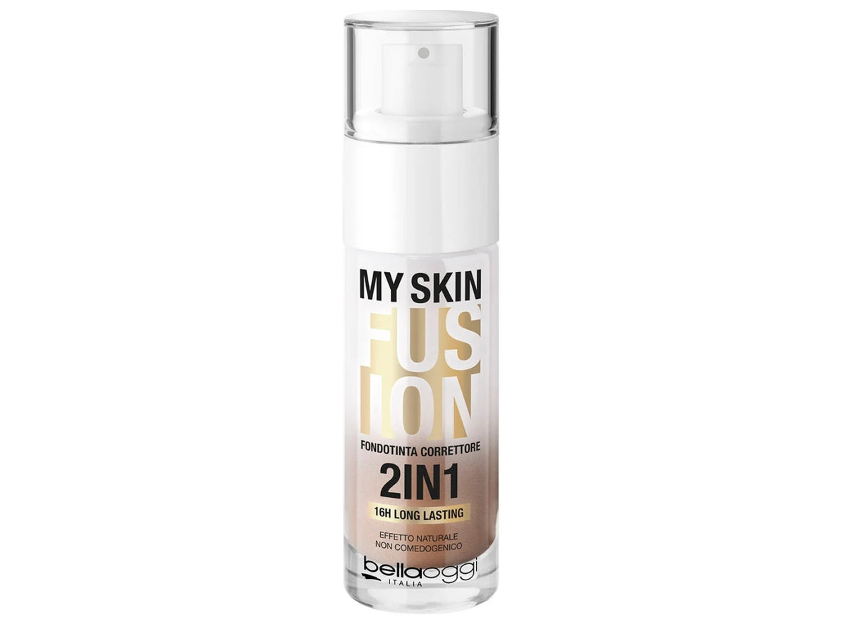 Bellaoggi my skin fusion foundcealer, fondotinta correttore n° 05w bronze