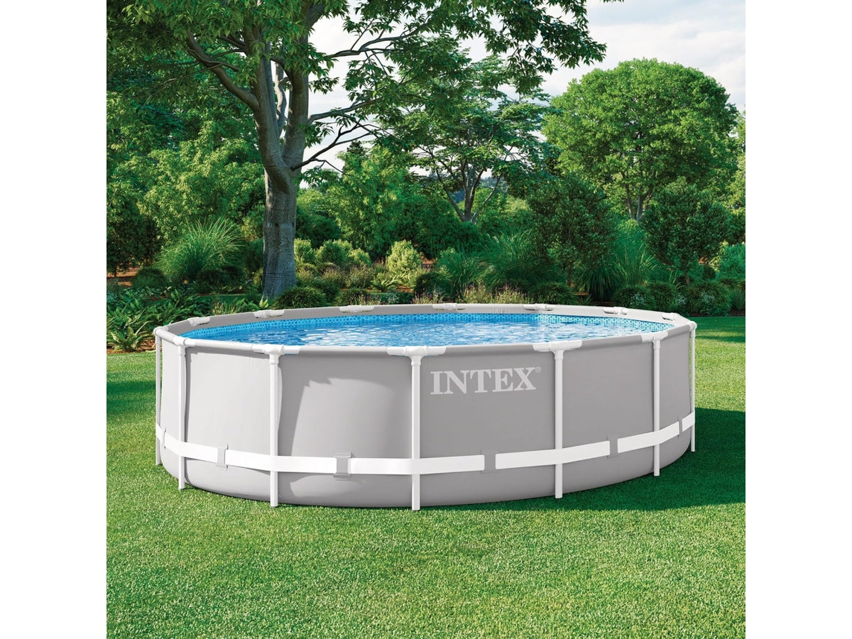 Intex piscina prisma frame con pompa e filtro 427x107cm