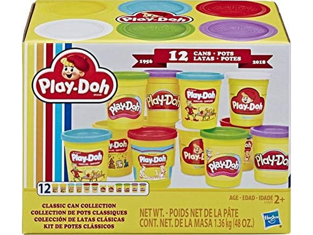 Playdoh retro pack 12 vasetti