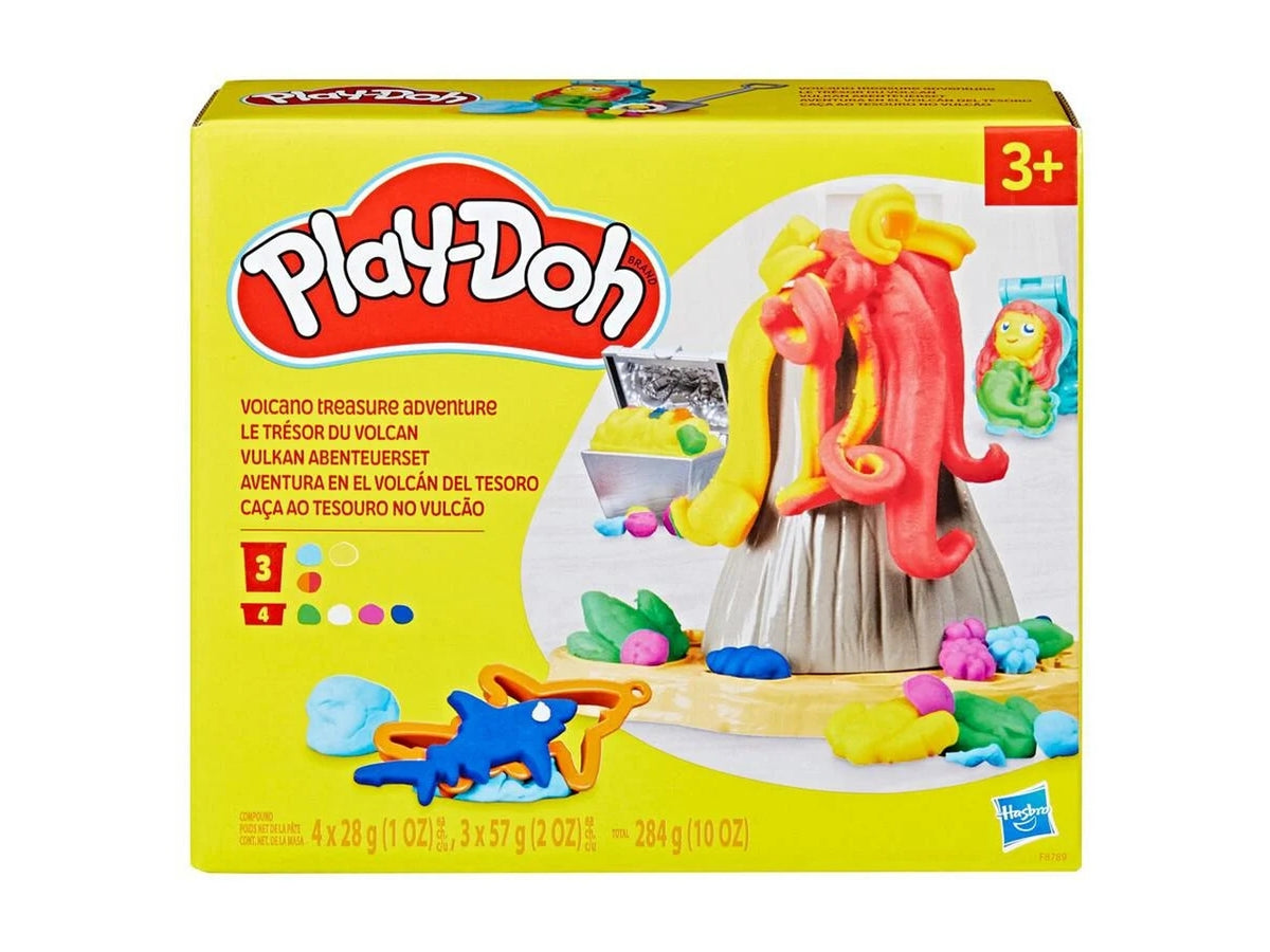 Playdoh vulcano