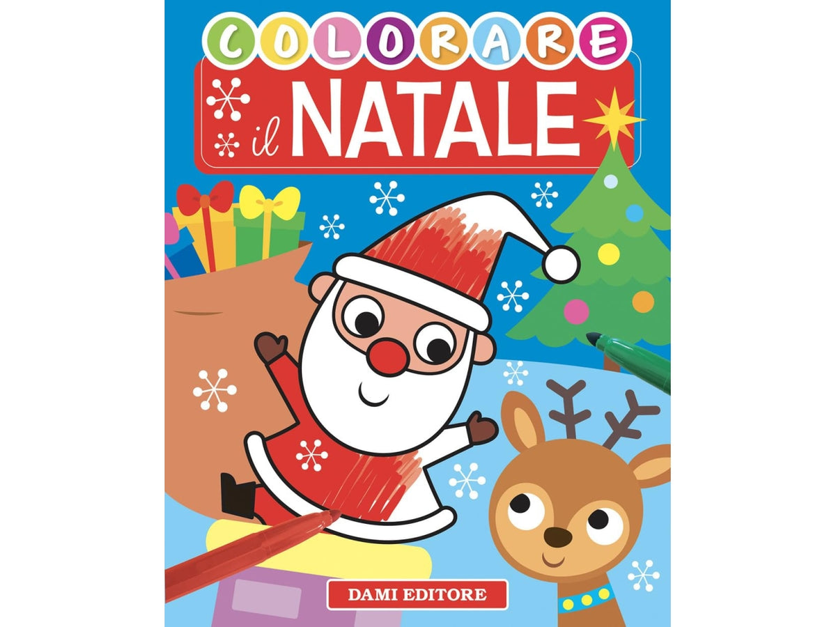 Libro colorare il natale