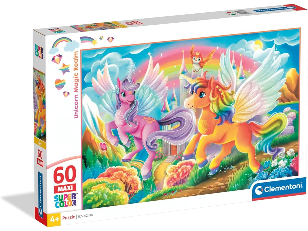 Puzzle 60 maxi unicorni