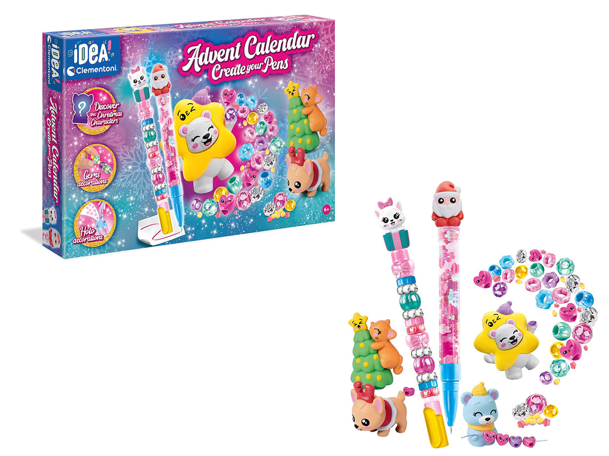 Idea crea le tue penne calendario dell'avvento