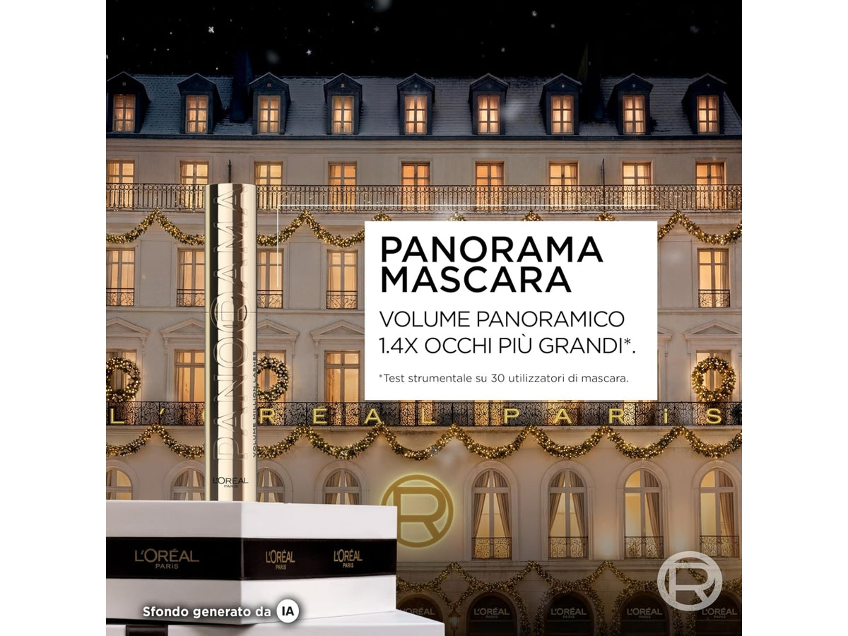 L'oreal pochette rossa panorama con make-up