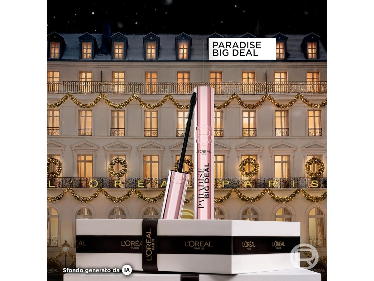 L'oreal pochette nera big deal con mascara