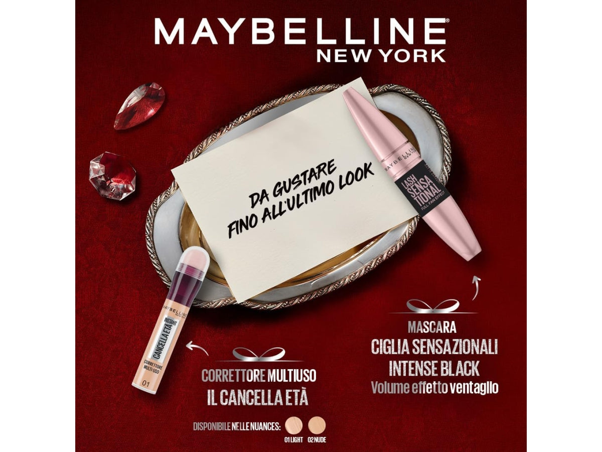 Maybelline new york confezione regalo ciglia+iar02