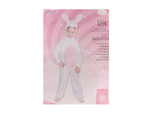 Costume coniglietta 3-5 anni $