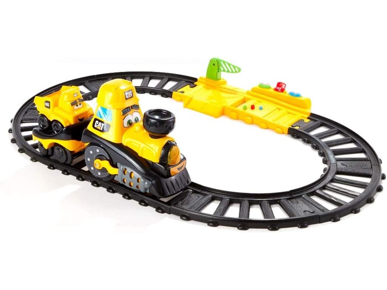 Cat junior crew costruction power tracks friends