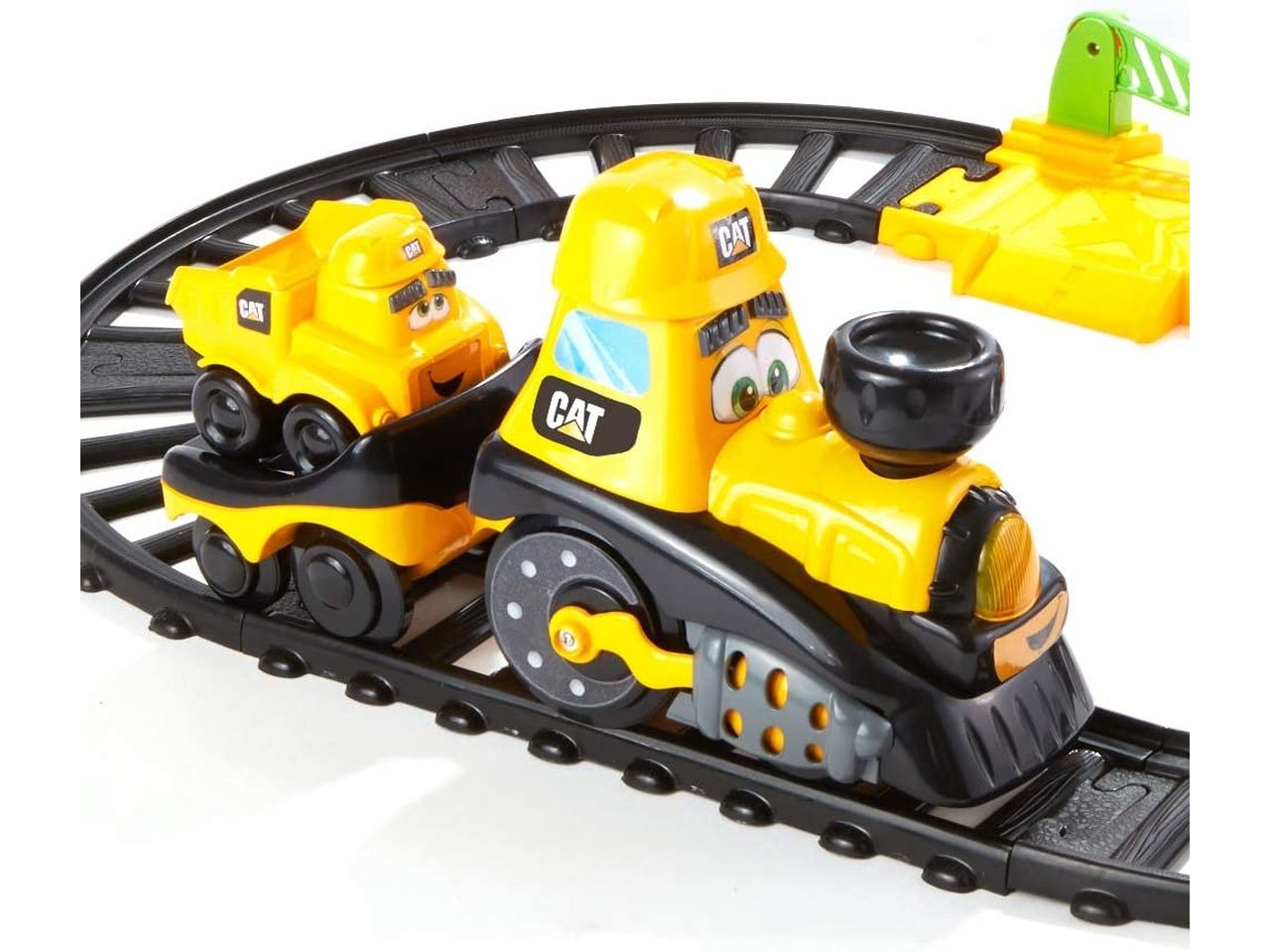 Cat junior crew costruction power tracks friends