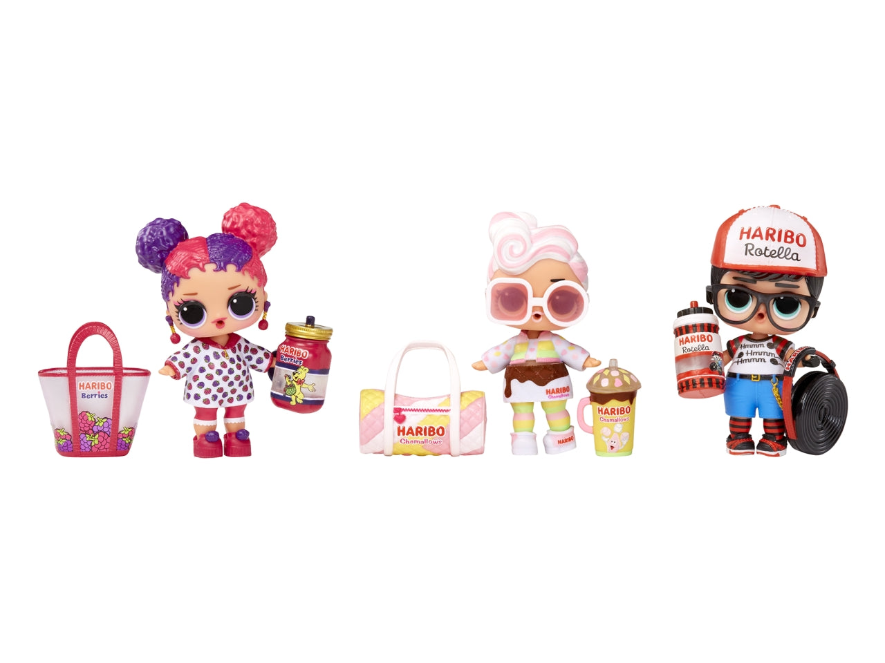 L.o.l. surprise loves mini sweets x haribo dolls assortiti