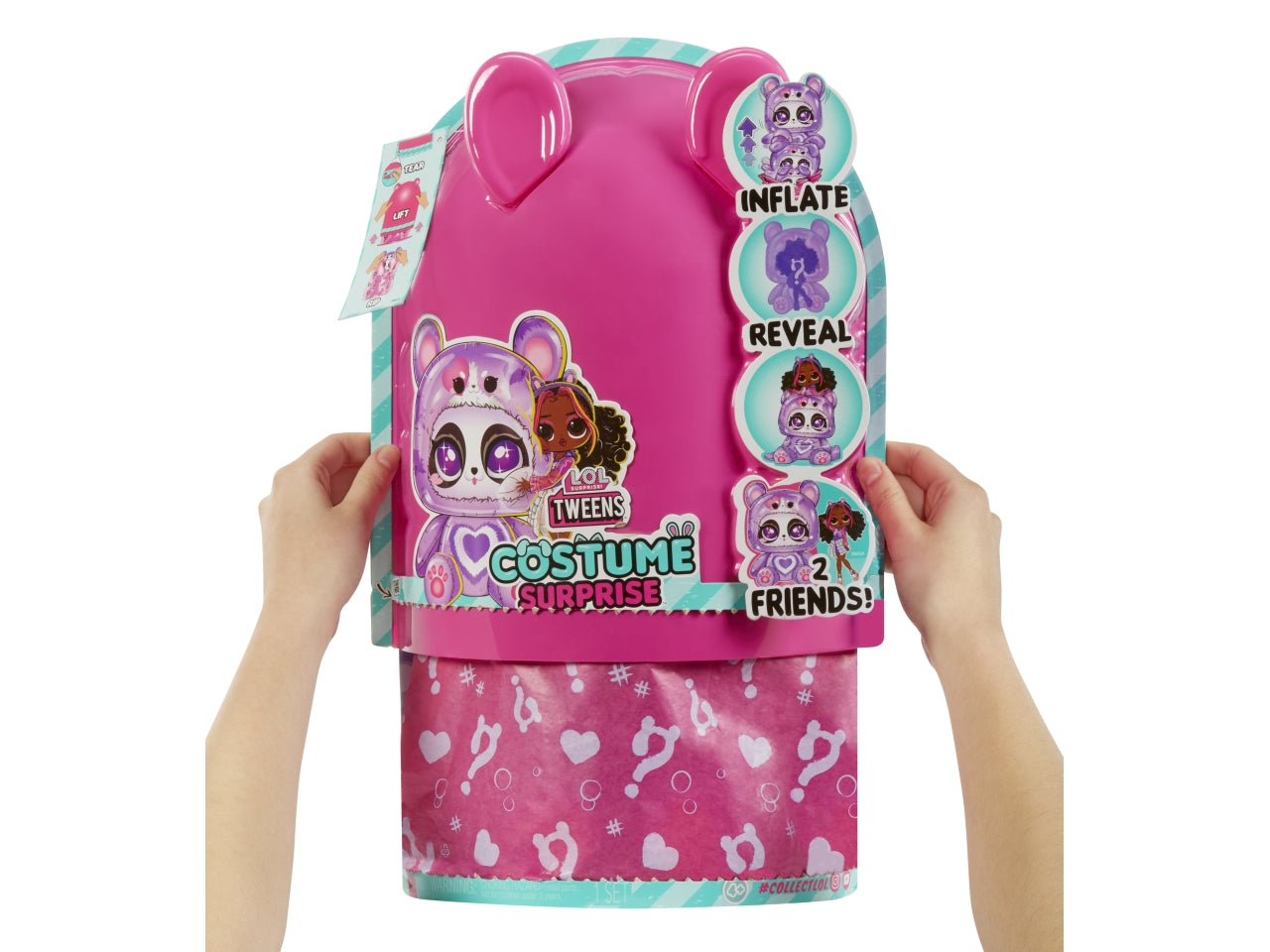 LOL Surprise Tweens Costume Surprise Hoops Cutie: Bambola Fashion Multicolor con Accessori e Costume Gonfiabile, Gioco Unisex per Bambini 4+ | MGA Entertainment