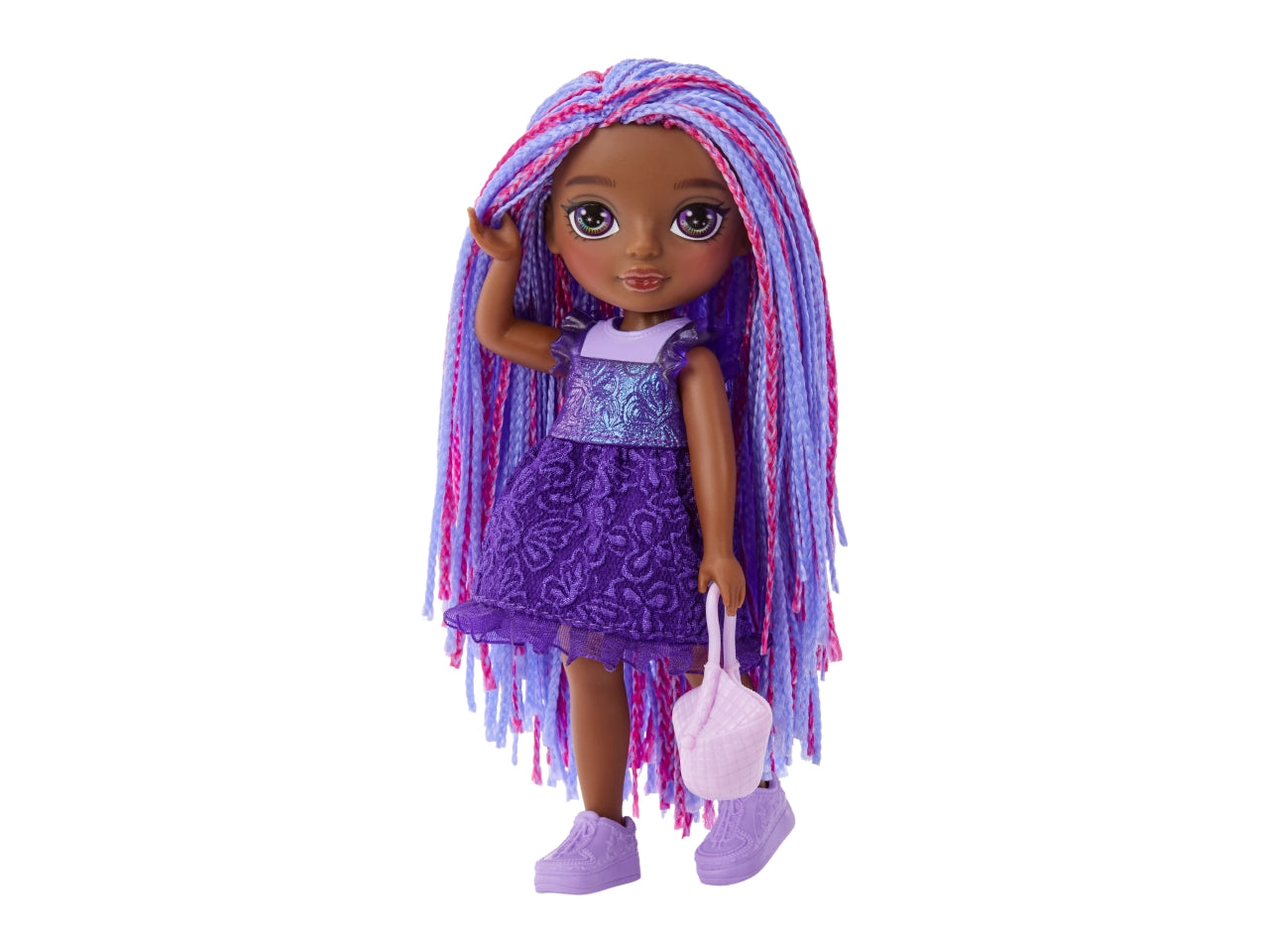 Rainbow High Littles Doll Indigo: Bambolina di 14 cm con Abiti e Accessori Rimovibili, Gioco Unisex per Bambini 4+ | MGA Entertainment