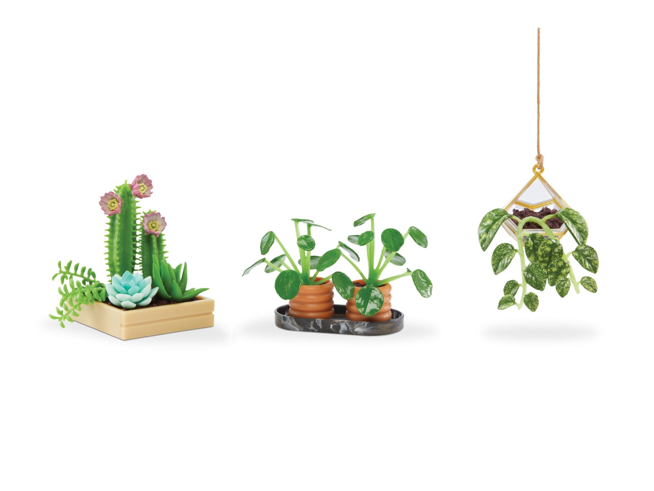 MGA's Miniverse - Make It Mini Botanicals: Set Fai-da-Te con 60 Accessori per Creare e Collezionare Miniature a Tema Floreale e Agricolo, Gioco Unisex per Bambini 8+ | MGA Entertainment