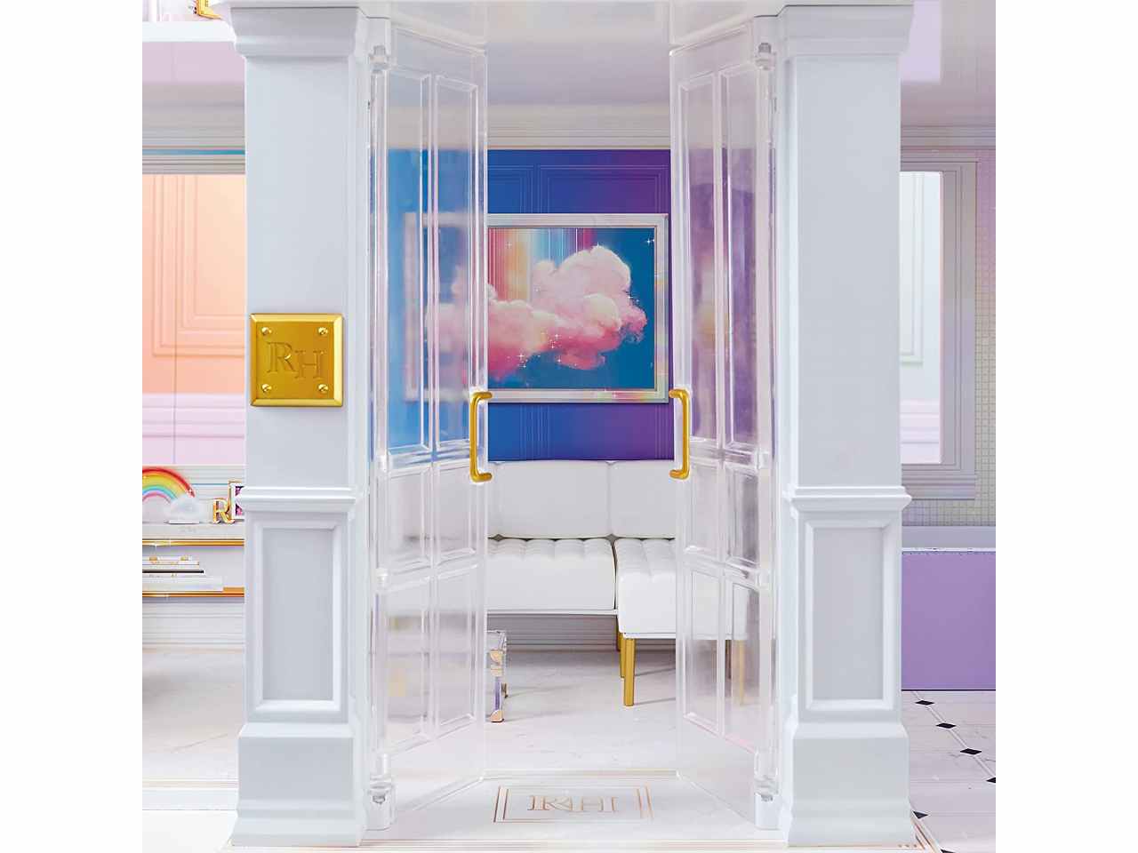 Rainbow high fashion dorm house 574330§25