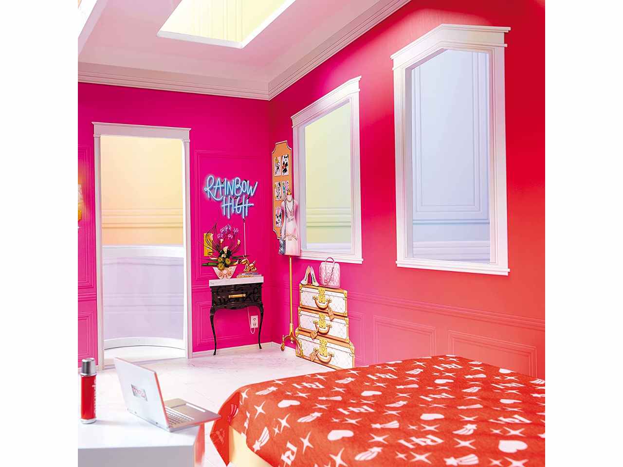 Rainbow high fashion dorm house 574330§25