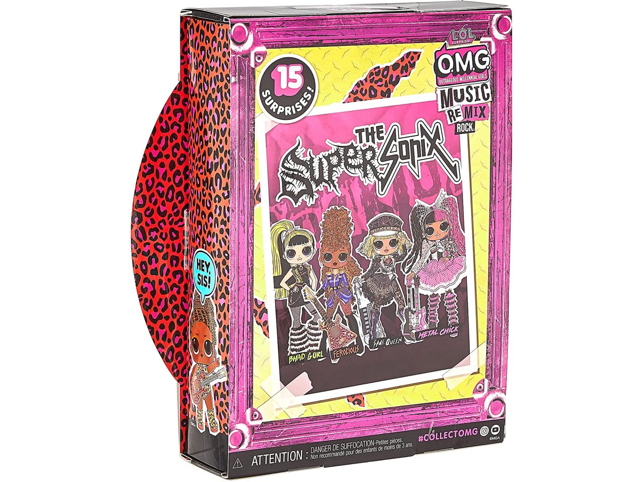 L.o.l. surprise omg remix rock ferocious bgtr