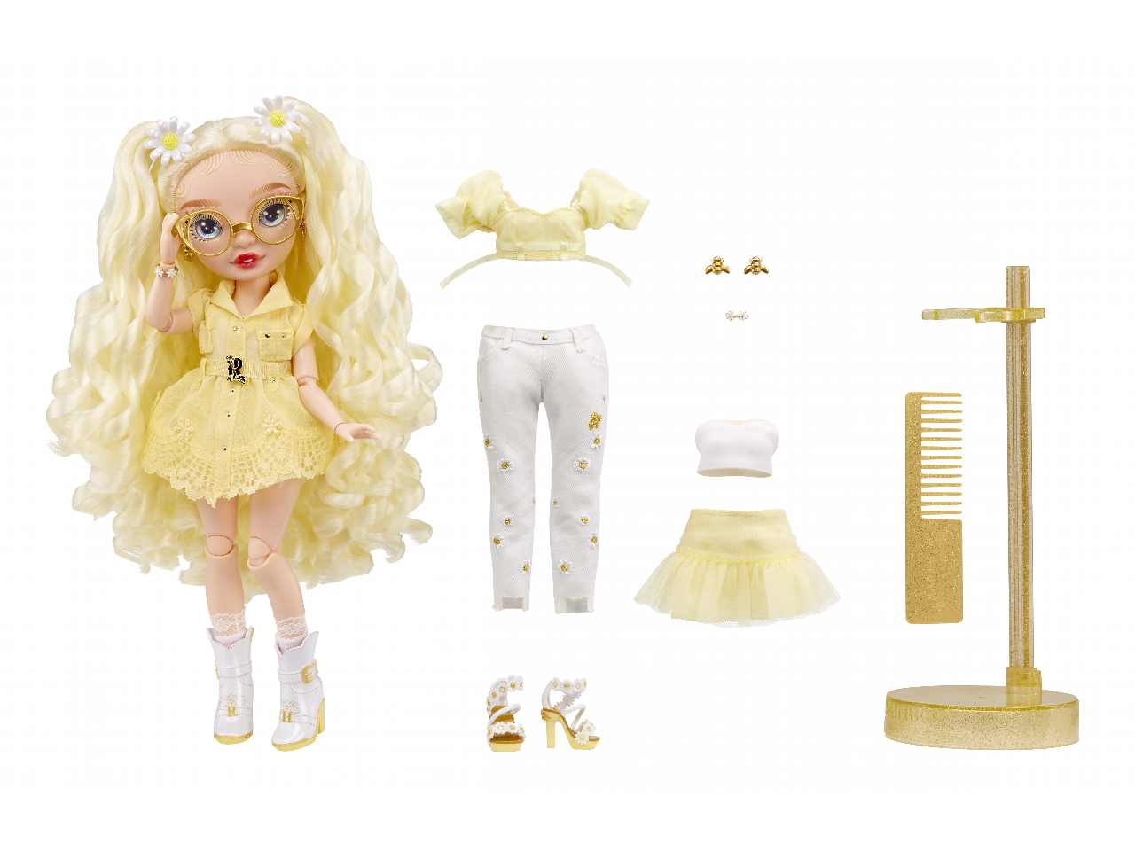 Rainbow high core fashion doll s4 delilah fields buttercup