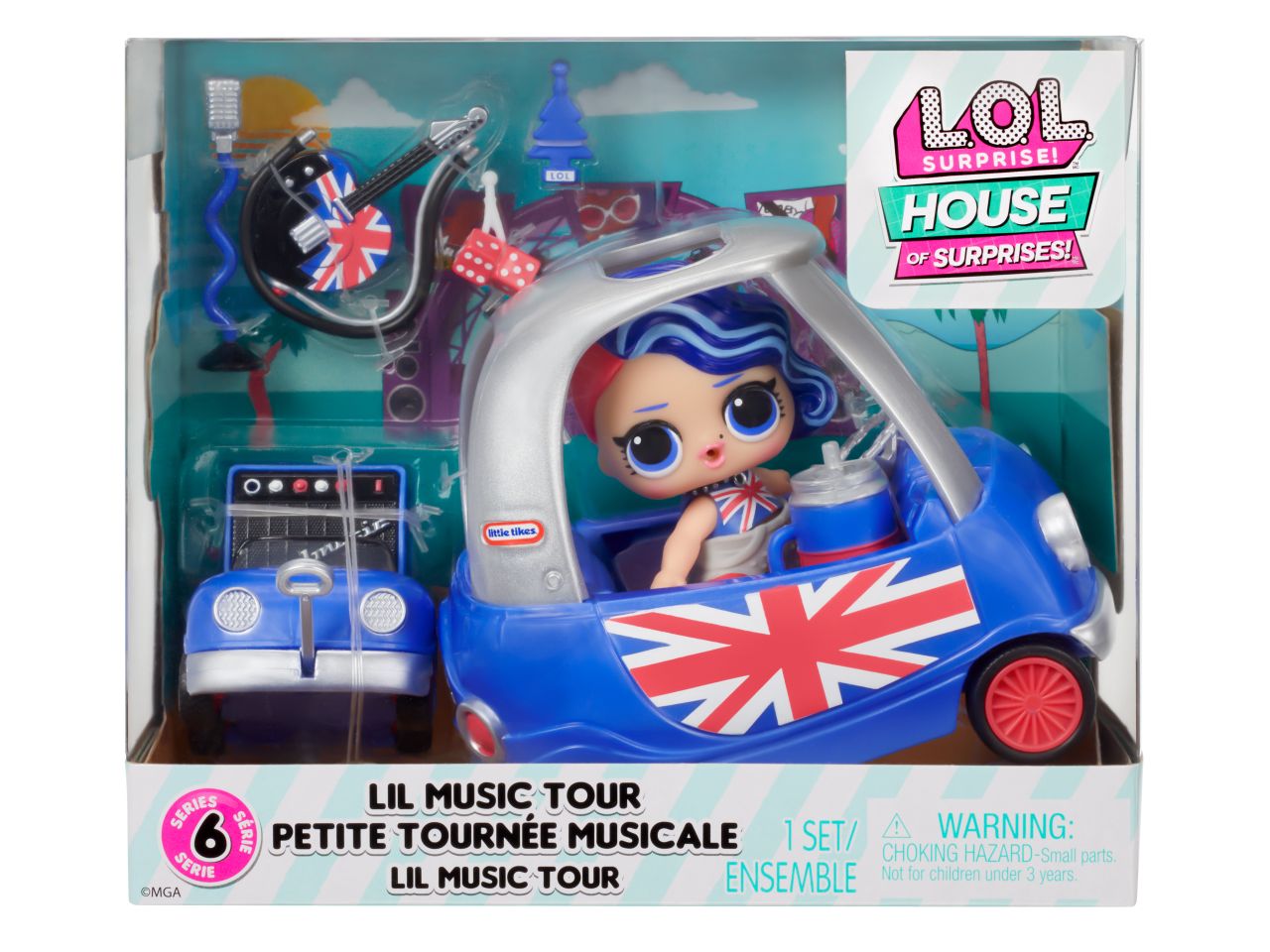 L.o.l. surprise hos playset con bambola