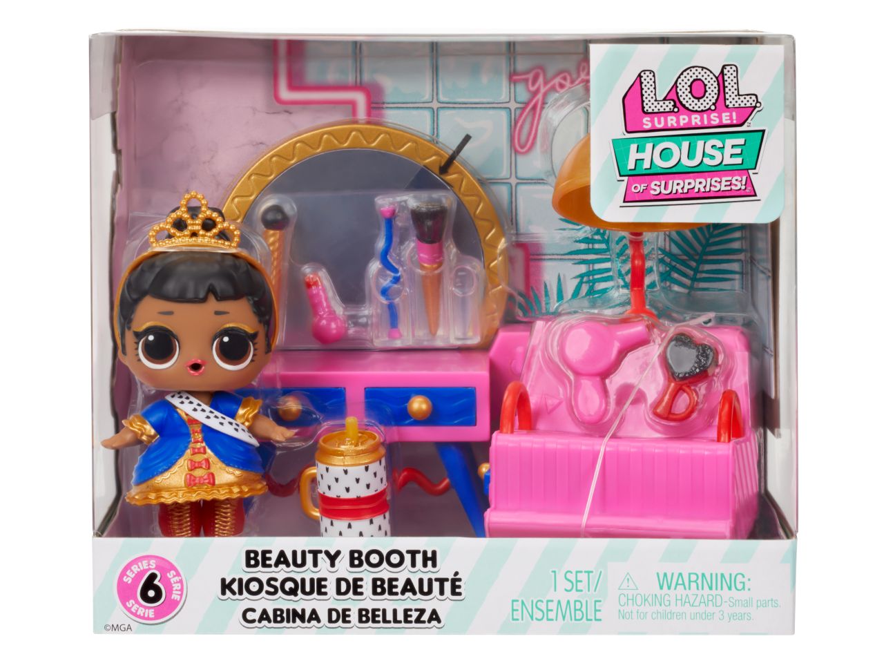 L.o.l. surprise hos playset con bambola