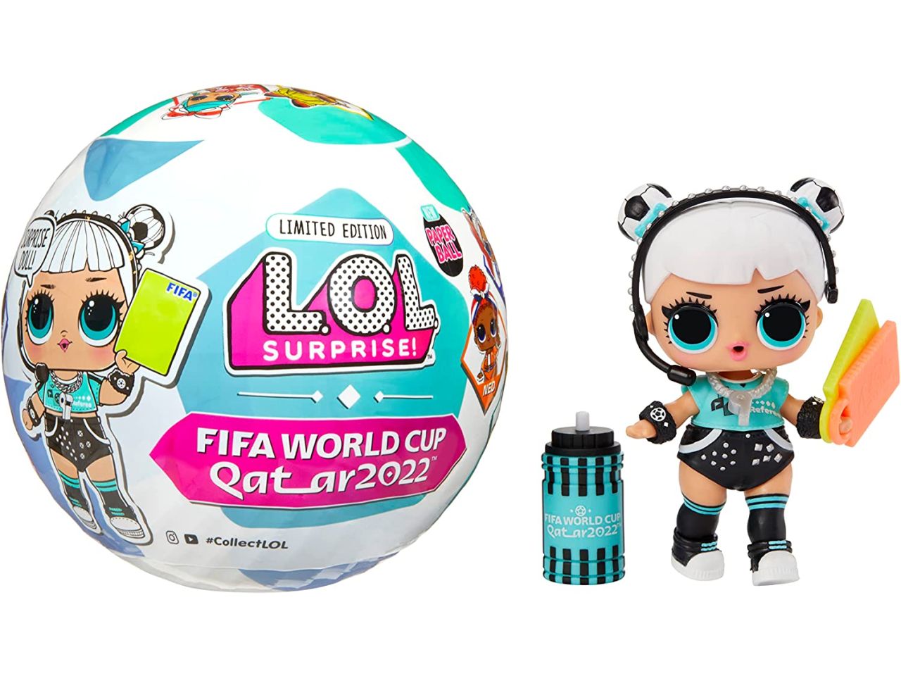 Fashion doll mga l.o.l surprise x fifa world cup qatar 2022