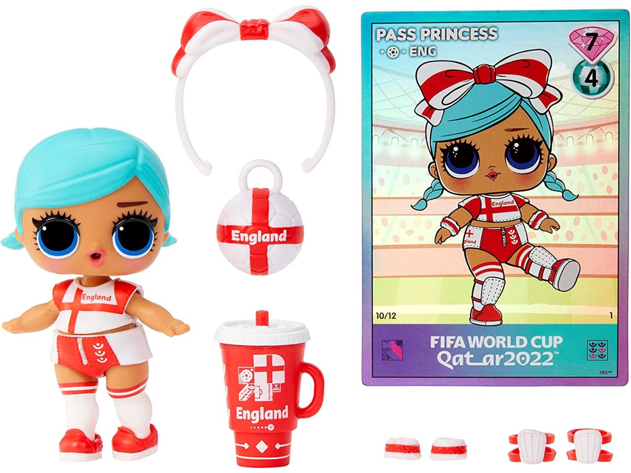 Fashion doll mga l.o.l surprise x fifa world cup qatar 2022