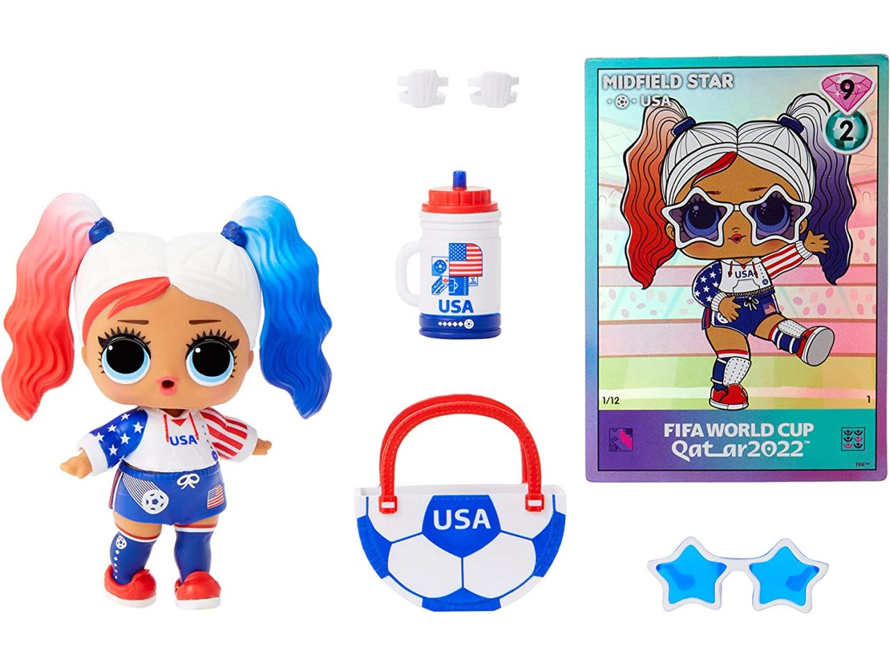 Fashion doll mga l.o.l surprise x fifa world cup qatar 2022