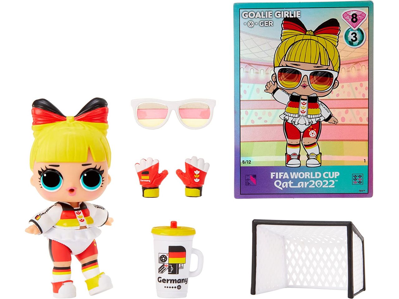 Fashion doll mga l.o.l surprise x fifa world cup qatar 2022