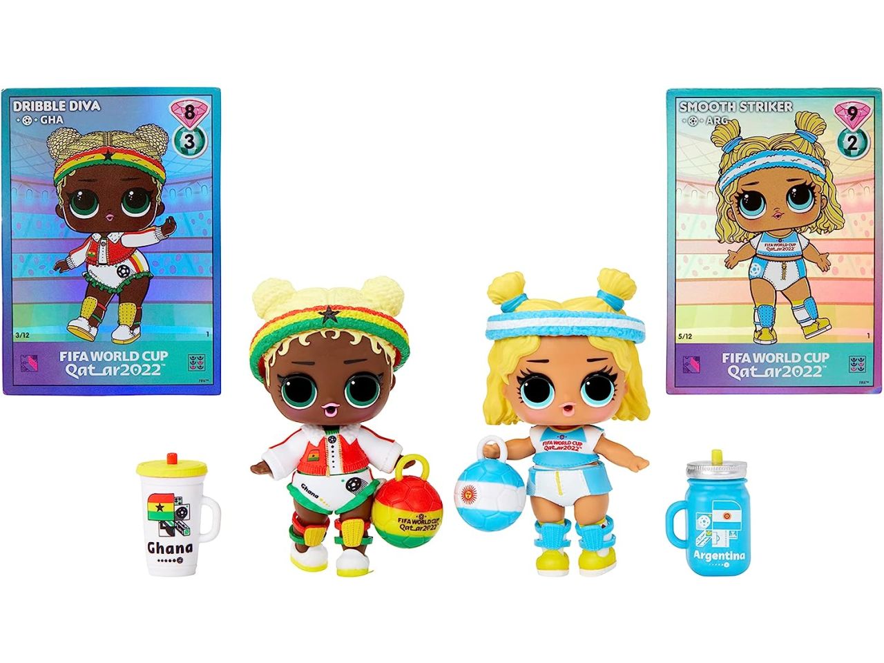 Fashion doll mga l.o.l surprise x fifa world cup qatar 2022