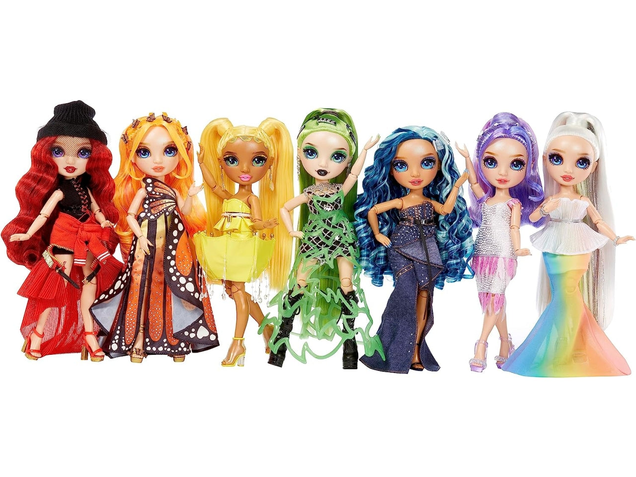 Rainbow high fantastic fashion doll - yellow