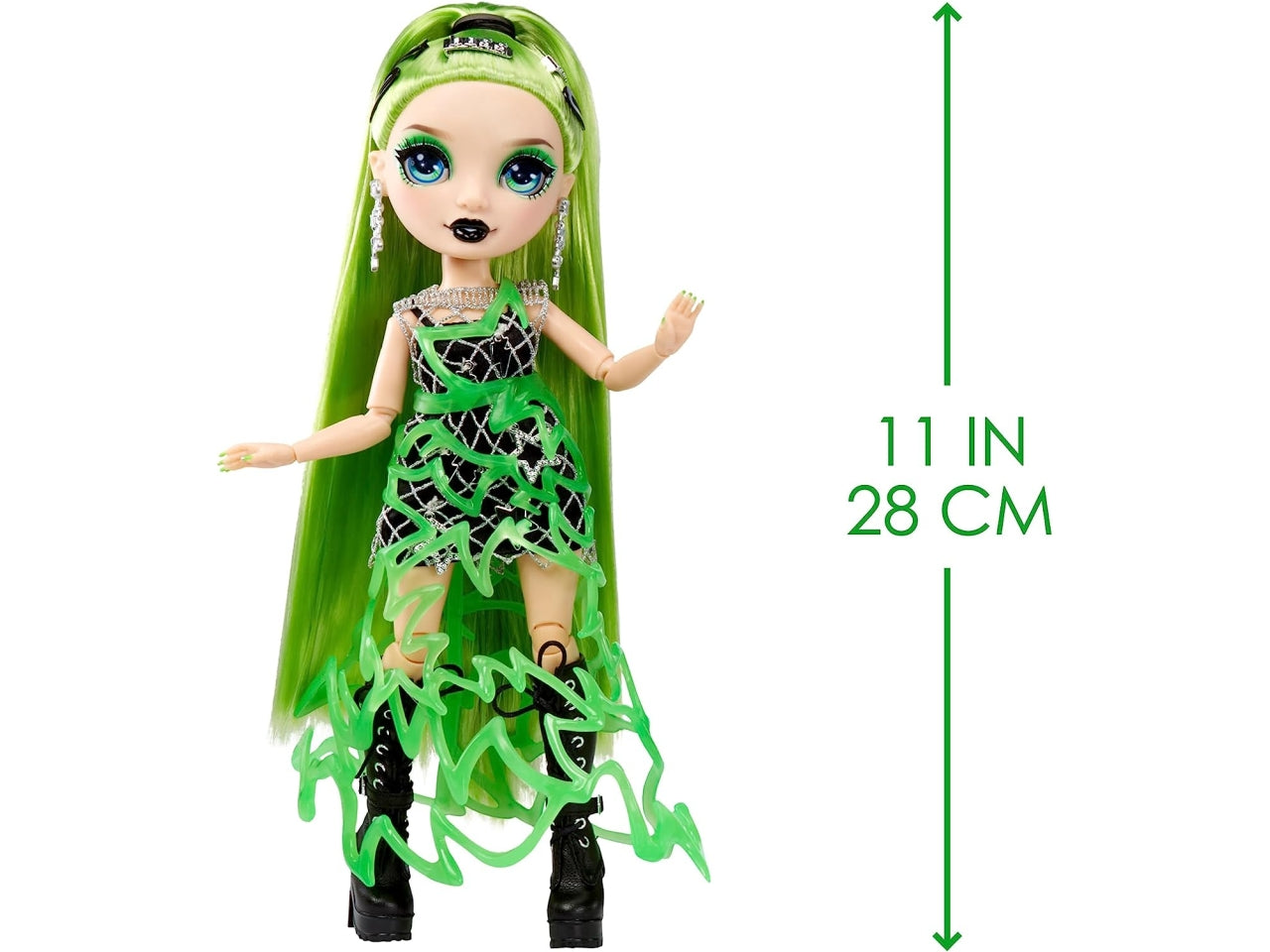 Rainbow high fantastic fashion doll - green