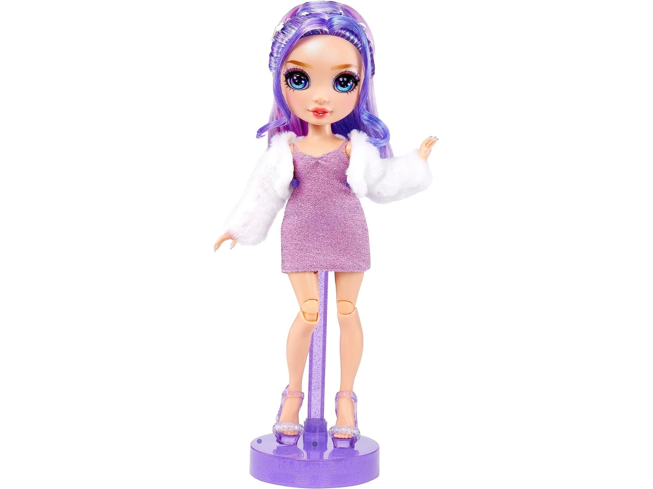 Rainbow high fantastic fashion doll - purple