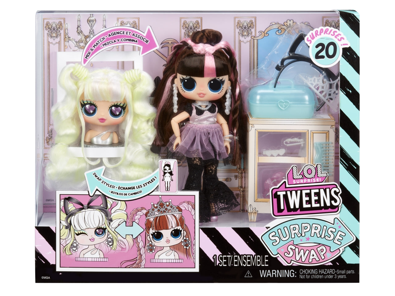 L.o.l. surprise tweens surprise swap fashion doll - bronze -2 - blonde billie