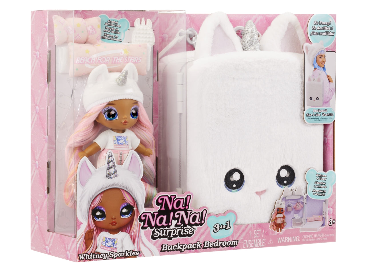 Na!na!na! surprise 3-in-1 backpack bedroom unicorn playset