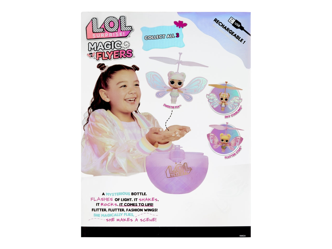 L.o.l. surprise magic flyers - sweetie fly lilac wings