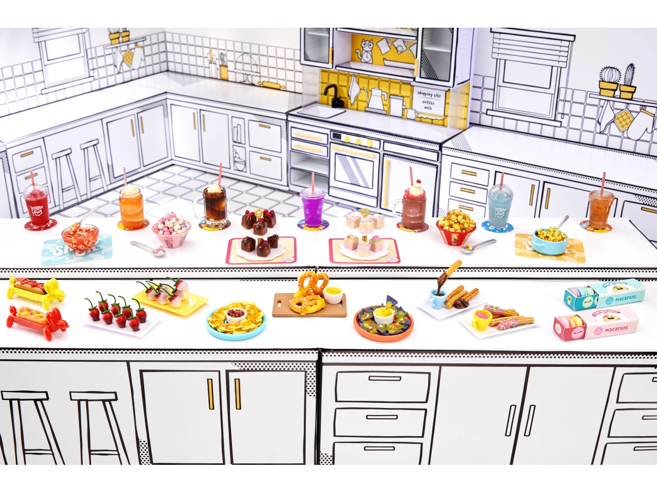 Mga's miniverse - make it mini foods: café in sidekick series 2a
