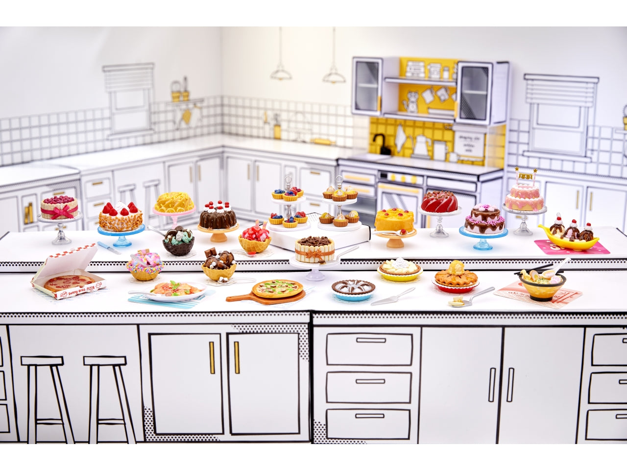 Mga's miniverse - make it mini foods: diner in sidekick series 2b wave 1