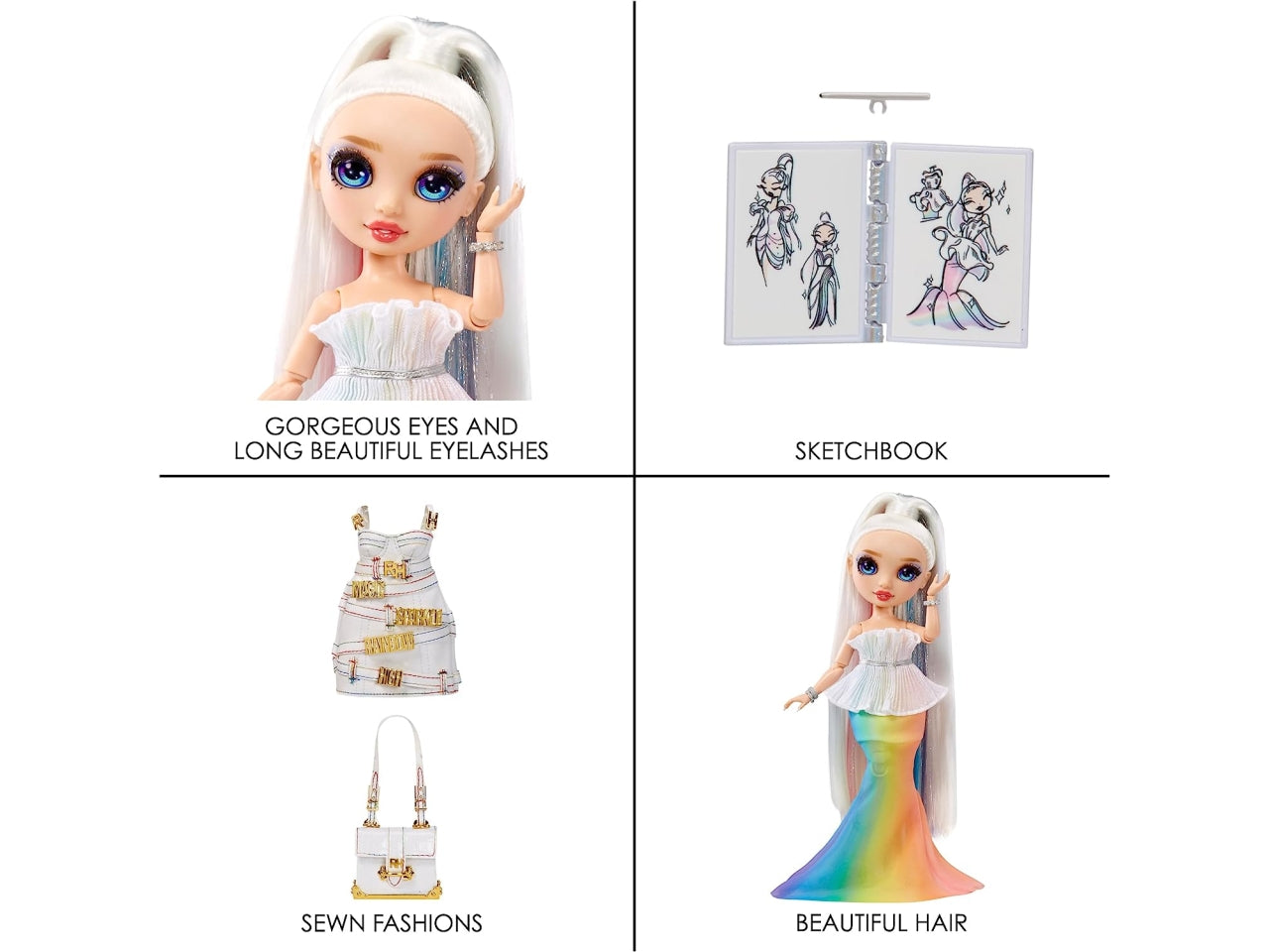 Rainbow high fantastic fashion doll - rainbow