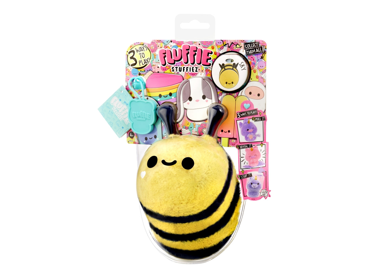 Fluffie Stuffiez Small Plush: Peluche Multicolor Super Coccolosi con Sorpresa, Gioco Unisex per Bambini 4+ | MGA Entertainment