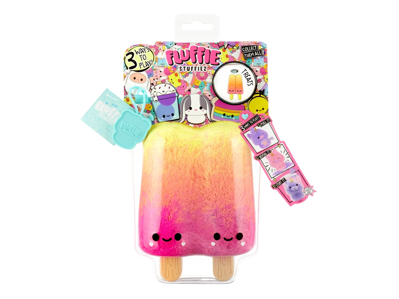 Fluffie Stuffiez Small Plush: Peluche Multicolor Super Coccolosi con Sorpresa, Gioco Unisex per Bambini 4+ | MGA Entertainment