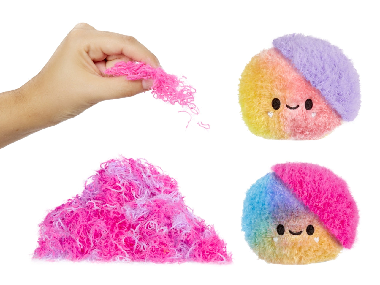 Fluffie Stuffiez Small Plush: Peluche Multicolor Super Coccolosi con Sorpresa, Gioco Unisex per Bambini 4+ | MGA Entertainment