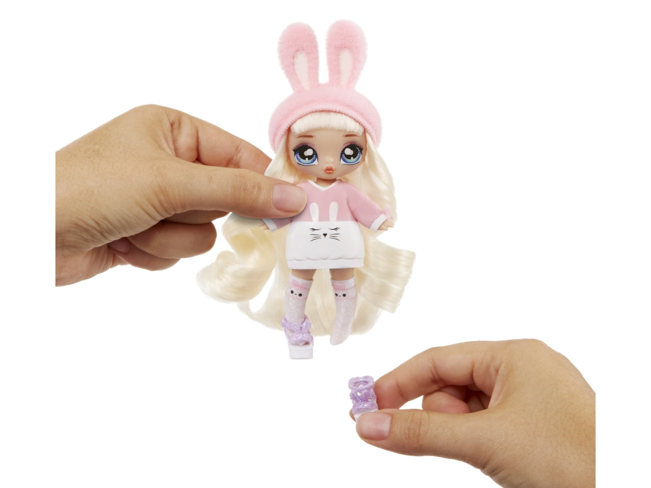 Na! Na! Na! Surprise minis series 3, bambolina 10 cm a sorpresa con coriandoli, 3+ anni, Mga