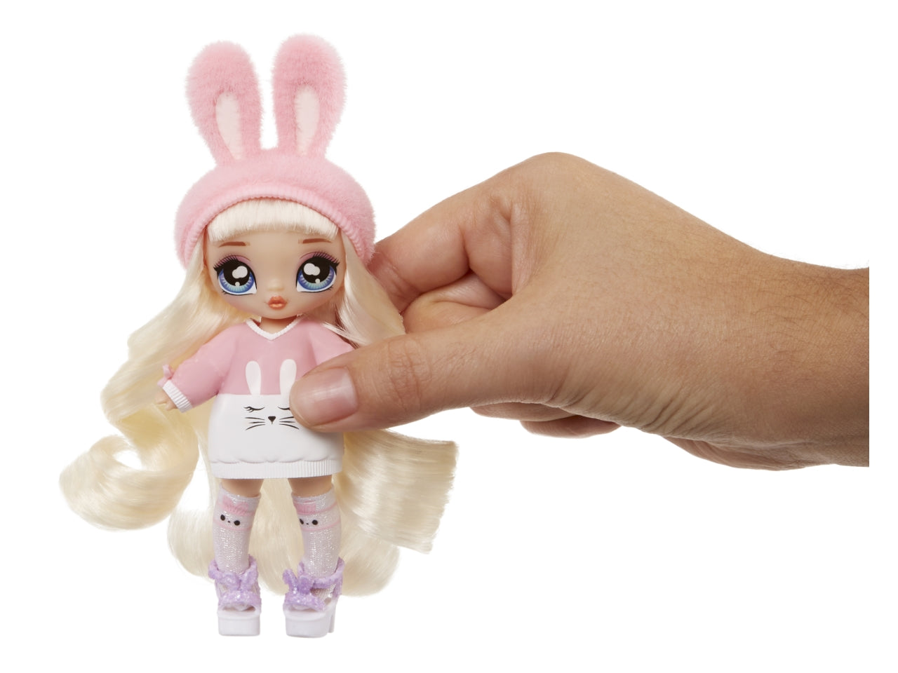 Na! Na! Na! Surprise minis series 3, bambolina 10 cm a sorpresa con coriandoli, 3+ anni, Mga
