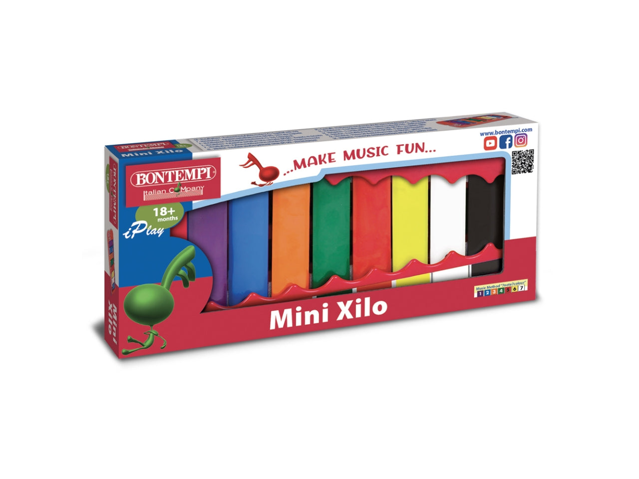 Xilofono 8 note colorate