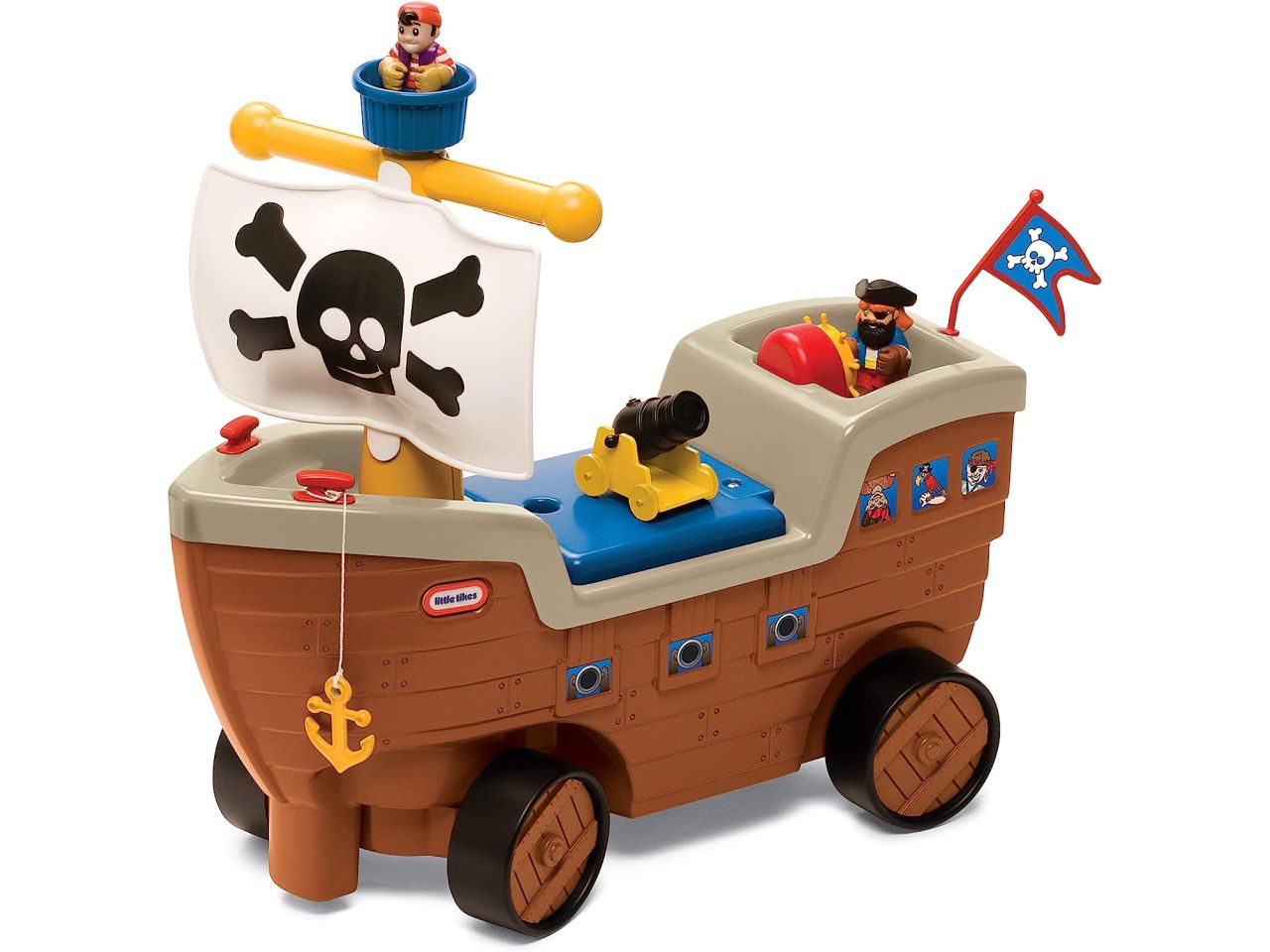 Little tikes nave dei pirati cavalca e vai