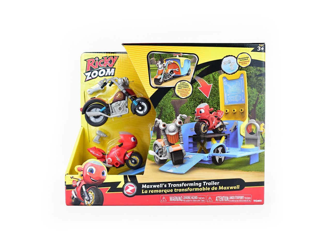 Ricky zoom maxwell trailer playset