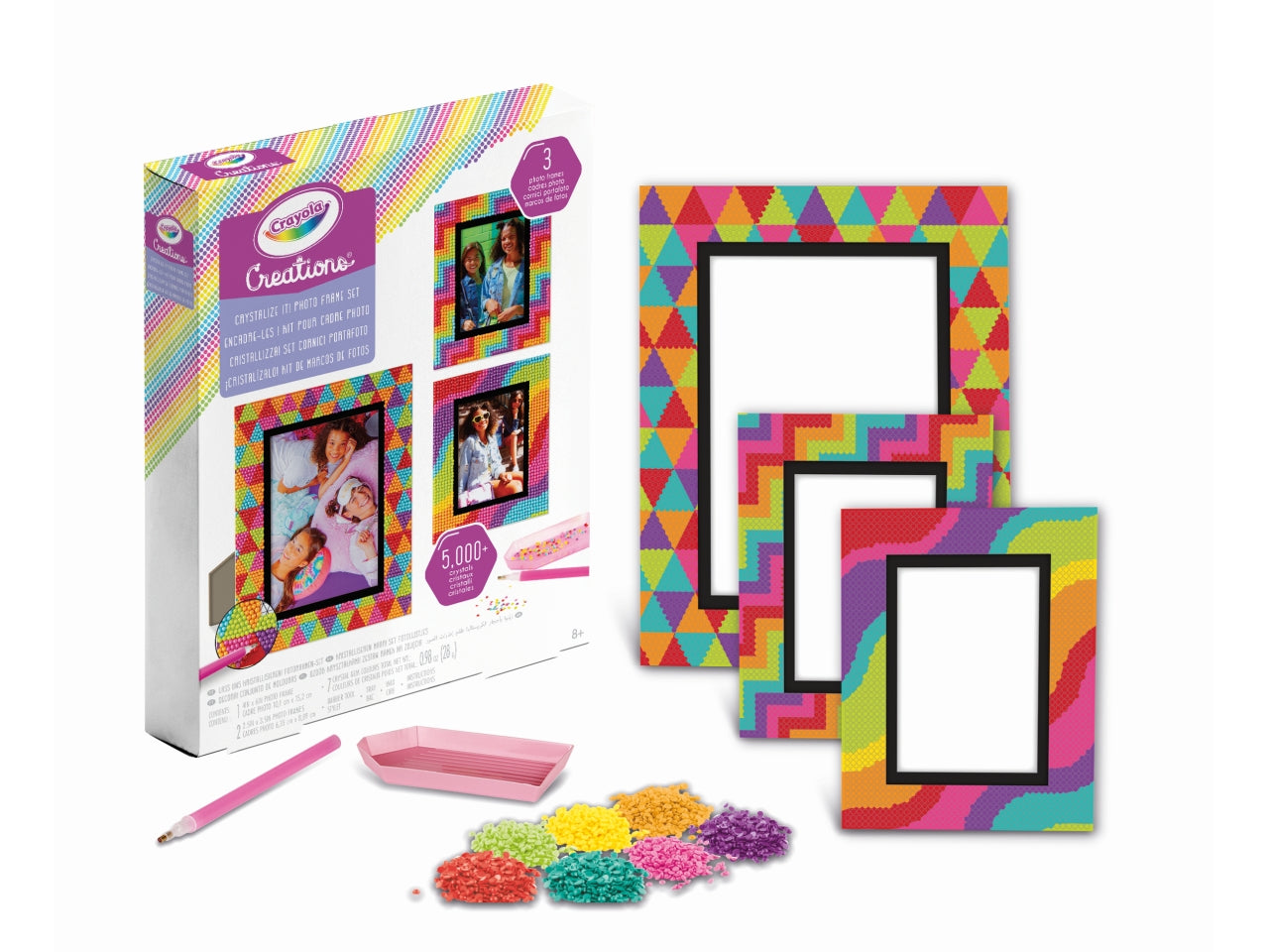 Crayola cristallizza! set cornici portafoto creations