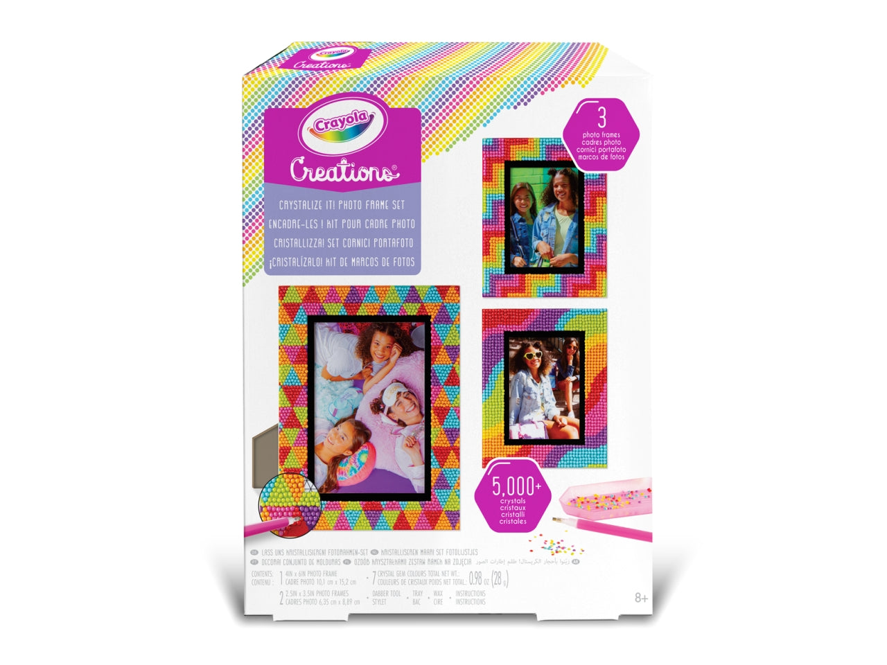 Crayola cristallizza! set cornici portafoto creations